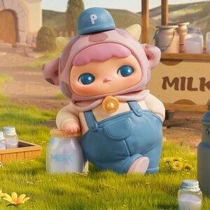 Pucky DAIRY FARMER Fairies’ Market Figure AUTHENTIC Pop Mart Fairies Pop Now NIB